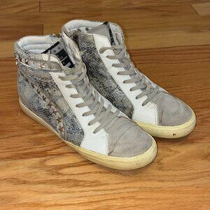 VH Design, Vintage Havana, High-Top Sneakers, Retro Style, 9.5